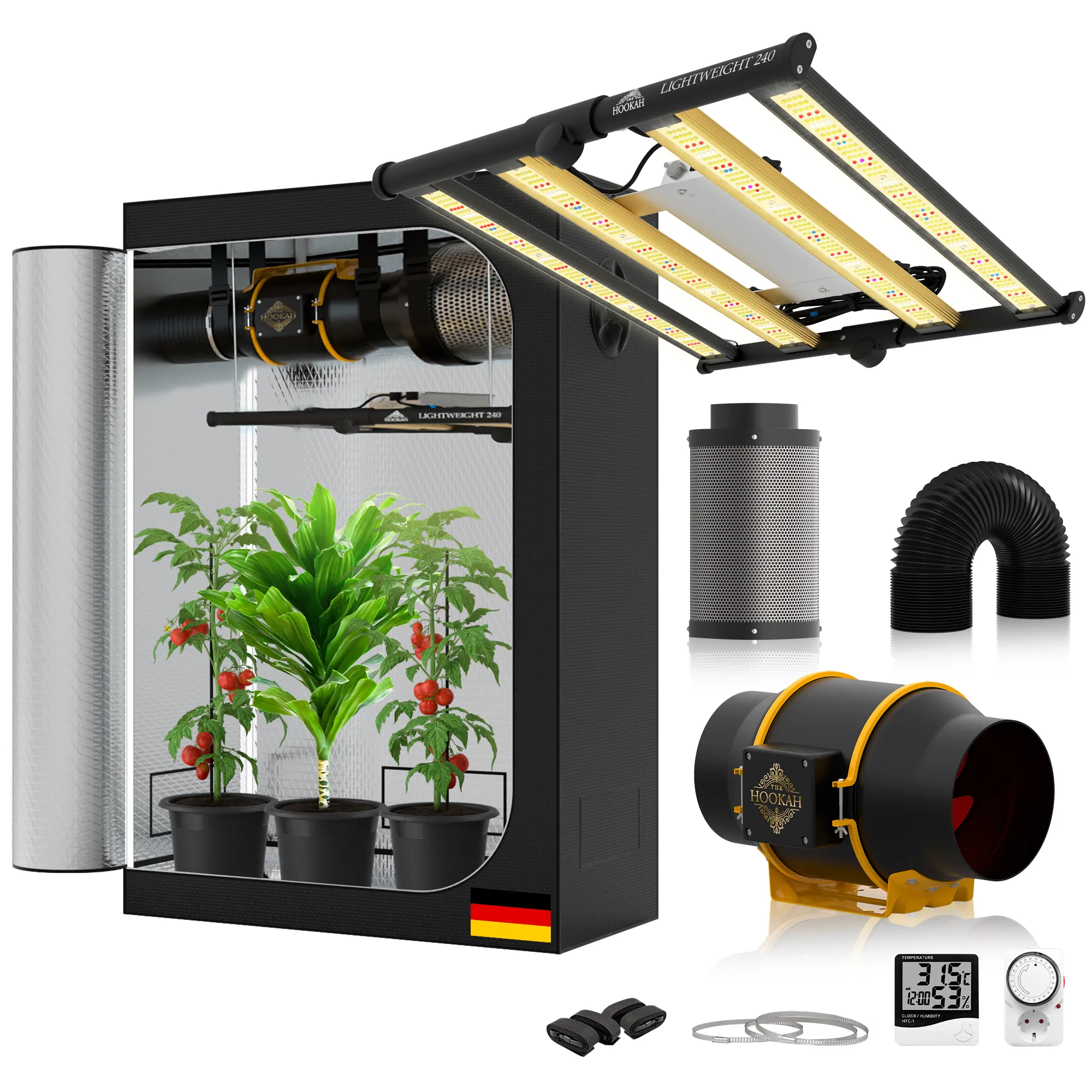 Growbox Komplettset